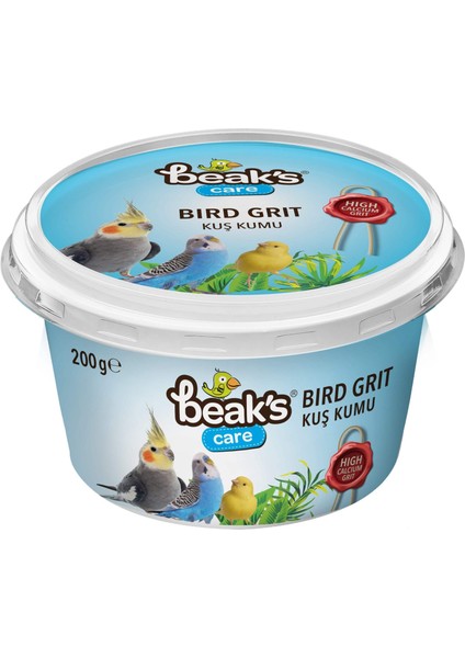 Beaks Grit Kuş Kumu 200 Gr. (Yeni Ambalaj)