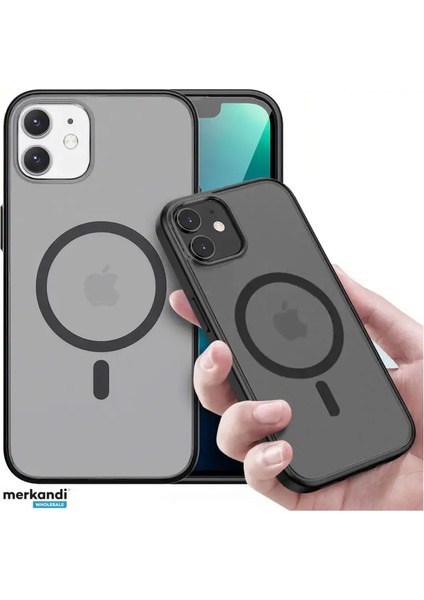 Apple Iphone 13 - 14 -Kılıf Kamera Çıkıntılı Magsafe Şarj Destekli Yumuşak Kenarlı Mat Kapak modelleri