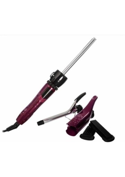 Kırmızı Artist Saç Şekillendirme Seti, Profesyonel ve Şık Saç Bakım Aleti fiyatları