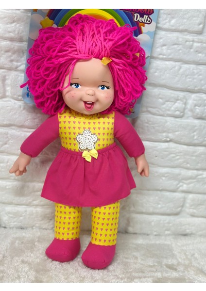 Gökkuşağı Bebekleri Lahana Bebek , Dolgu Bebek , Et Bebek 45 cm (Yeni Sezon) Neon Pembe fiyatları