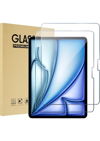 Ipad Air 7. Nesil M3 ve 6. Nesil M2 11 Inç Uyumlu Temperli Ekran Koruyucu Kirilmaz Cam Air 7 2025