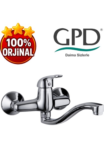 Adrio MAL120 Aplike Lavabo Bataryası