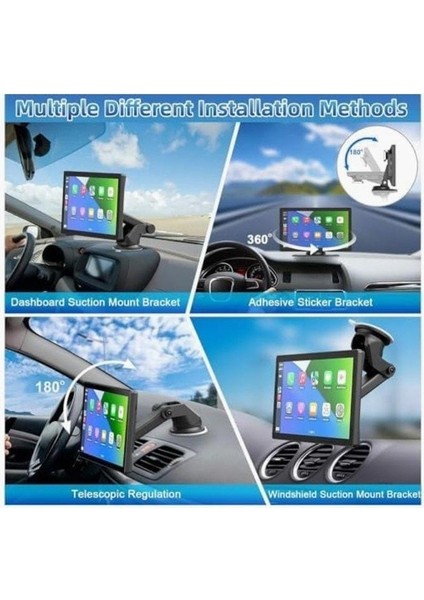 Kablosuz Car Play Ekran + Dvr Ön + Arka Kaydedici Dokunmatik Ekran Multimedi 10.26 Inç modelleri