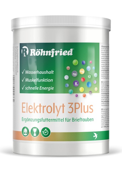 Elektrolyt 3plus Kombine Elektrolit Karışımı. 25 Gr. (Orjinal Üründen Bölünmüş)