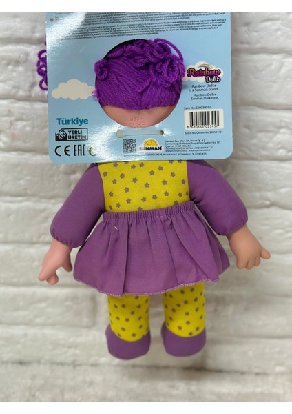 Gökkuşağı Bebekleri Lahana Saçlı Dolgu Bebek 35 cm indirimleri