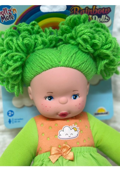 Gökkuşağı Bebekleri Lahana Saçlı Dolgu Bebek 35 cm fiyatları