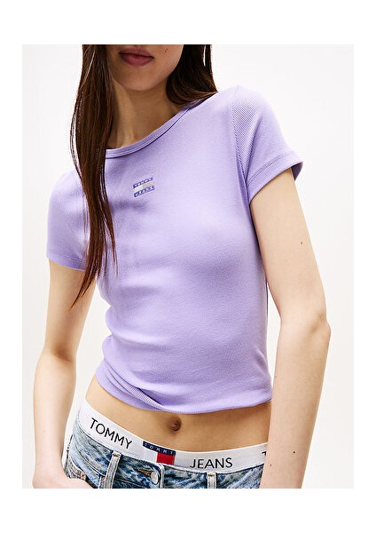 Kadın Mor S/s Tişört fiyatları