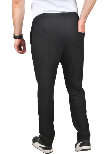 Rahat Kesim Örme Kumaş Beli Lastikli Ince Spor Pantolon 2502216 indirimleri