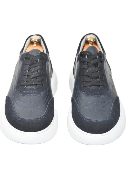 Bağcıklı Eva Taban Hakiki Deri Ortopedik Spor Ayakkabı Sneaker 2509966