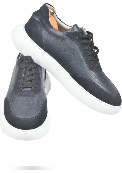 Bağcıklı Eva Taban Hakiki Deri Ortopedik Spor Ayakkabı Sneaker 2509966 indirimleri