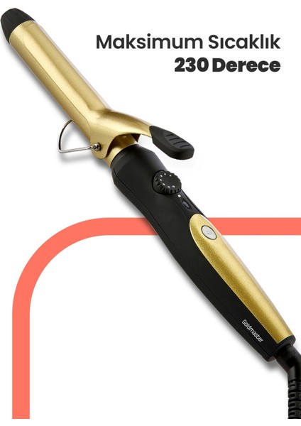 Turmalin Seramik Dönebilir Kablo Saç Maşı, 360° Dönebilir, Şık ve Kullanışlı fırsatları