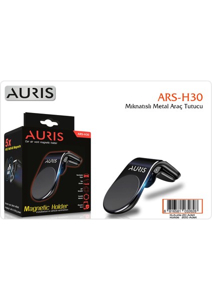 ARS-H30 360 Derece Döndürülebilen Araç Içi Telefon Tutucu