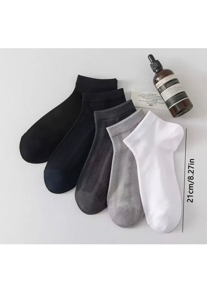 Bambu Erkek Ultra Comfort Dikişsiz Terletmeyen Patik Çorap 5'çift fiyatları