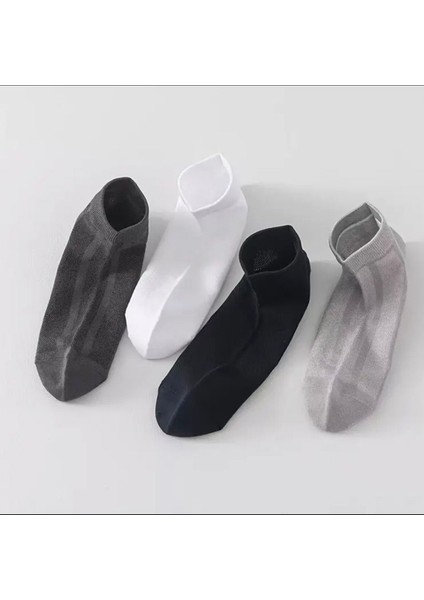 Bambu Erkek Ultra Comfort Dikişsiz Terletmeyen Patik Çorap 5'çift indirimleri