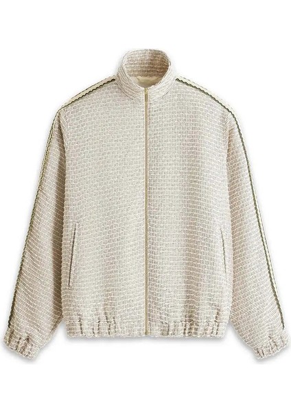 Confortlu ve Şık La Veste Survet Tweed Ceket - Yüksek Yakalı, Düşük Fit ile Stil Sahibi Olun