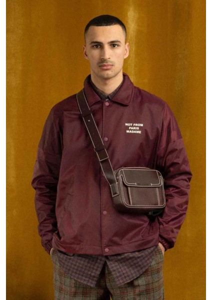 Su Geçirmez La Veste Polaire Slogan Yaka Fleece Ceket - Rahat ve Şık modelleri