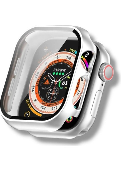 Apple Watch Series 1/2/3 42 mm Uyumlu Kasa ve Ekran Koruyucu Mika Kılıf.