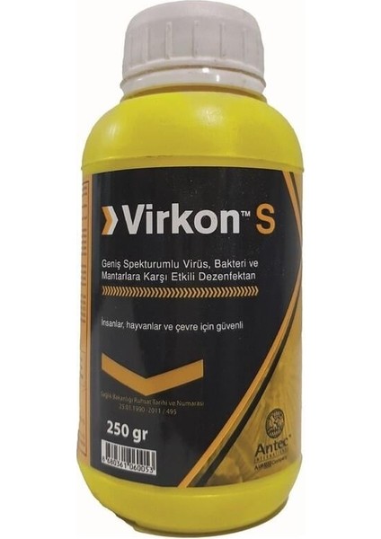 S Geniş Spektrumlu Dezenfektan 250 Gr.
