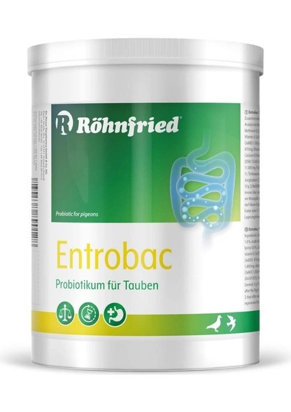 Entrobac Probiyotik Takviyesi 25 Gr. (Orjinal Üründen Bölünmüş)