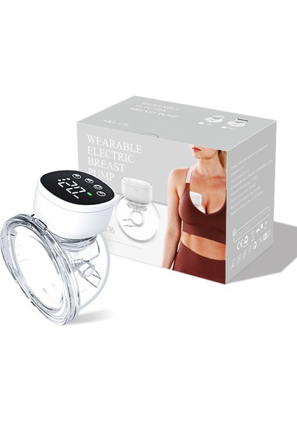MY-376 Göğüs Pompası Şarjlı Giyilebilir Elektrikli Sessiz ve Elleri Serbest Kullanım