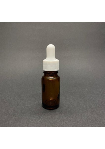 10 ml Kahverengi Cam Damlalıklı Steril Şişe