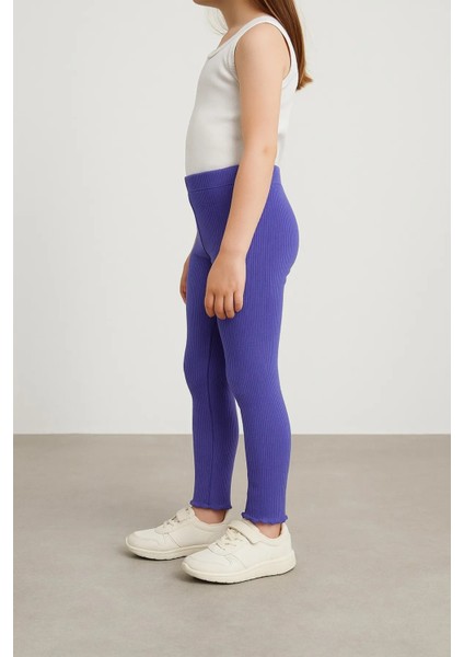 Pure Dots Kız Çocuk Yazlık Mor Tayt fiyatları
