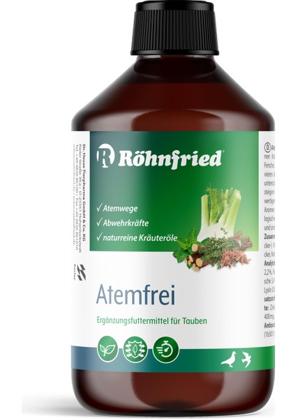 Atemfrei Üst Solunum Destekleyici 15 Ml. (Orjinal Üründen Bölünmüş)