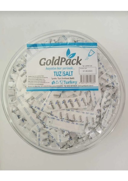 Paket Stick Tuz 400 Adet (Takribi)