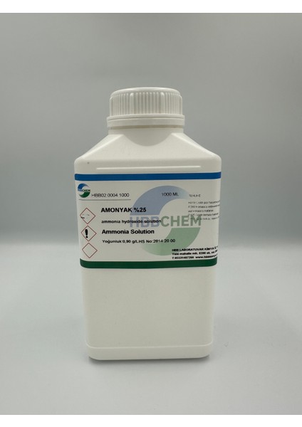 Amonyak ( Amonyum Hidroksit ) %25
