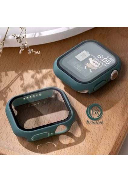 Apple Watch Series S4/5/6 44 mm Uyumlu mm Kasa ve Ekran Koruyucu Mika Kılıf . fırsatları