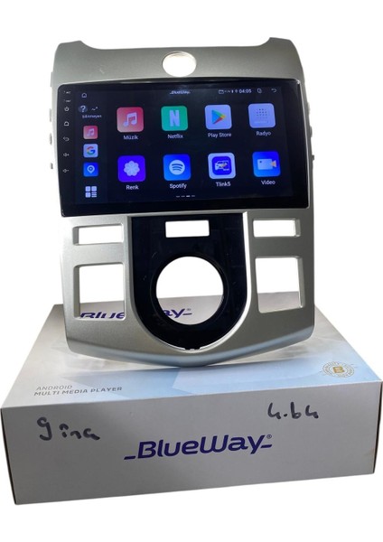 Kia Cerato 2009-2012 Blueway 4-64 Profesyonel Oem Multimedia indirimleri