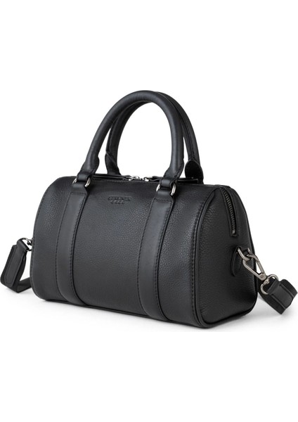 Gigi Siyah Deri Küçük Omuz ve Crossbody Çanta Kadın Premium Günlük Çanta