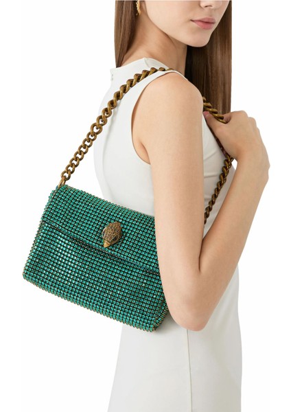 Small Party Omuz Çantası 20X13X4 cm Şık Gece ve Davet Çantası fırsatları