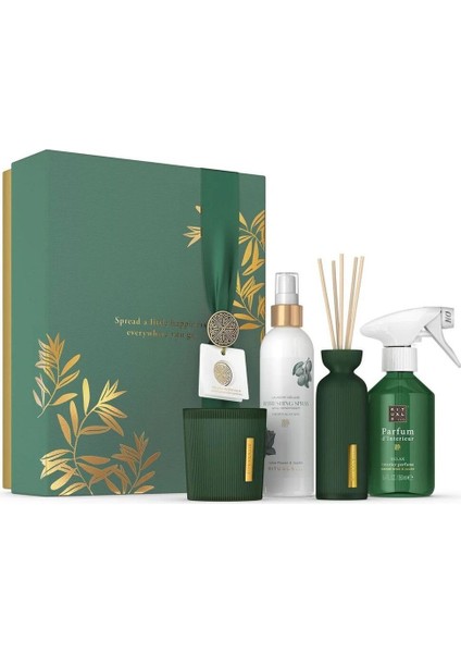 The Ritual Of Jing Oda Kokusu Seti, 1120G, Oda Spreyi, Kokulu Mum, Koku Çubukları ve Sprey