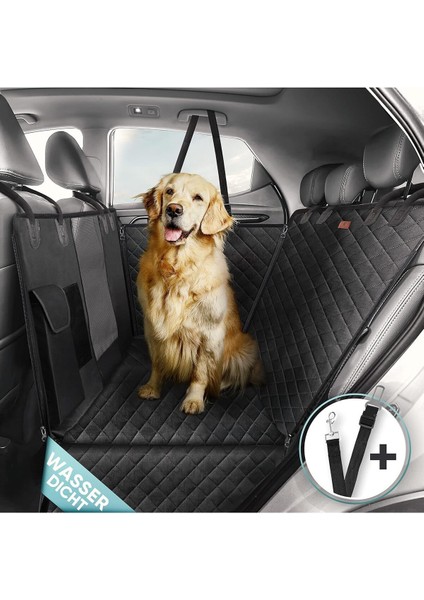 Köpek Araba Koltuğu Örtüsü, Su Geçirmez, Çizilmez, Evrensel Uyum