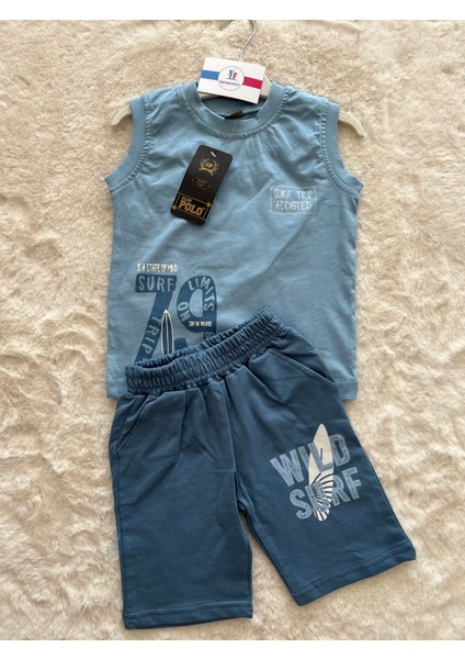 Surf Trip Sıfır Kollu Şortlu Takım
