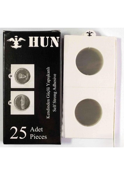 Madeni Para Karton Kapama 22.5 Mm, Kendinden Yapışkanlı - Sticker'sız (1 Kutu Içinde 25 Adet Vardır) modelleri