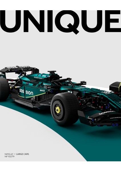AM24 Formula Yarış Arabası Model Kiti, 1:8 Ölçekli Teknik Yarış Arabası modelleri