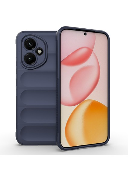 Honor 400 Kılıf Esnek Tpu Oyuklu Arka Yüzey Tasarımlı Zore Etnik Silikon Kapak
