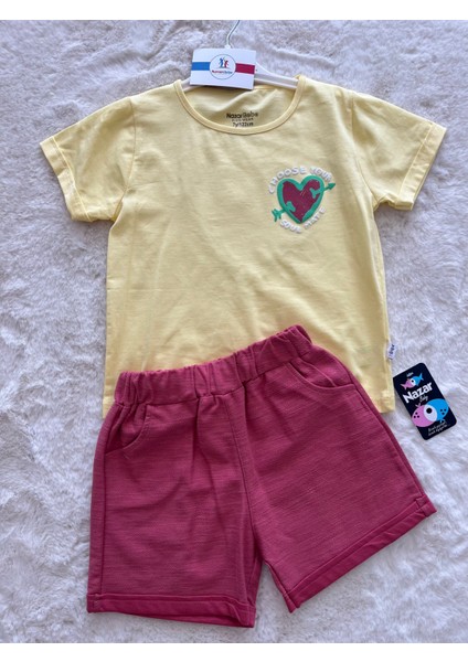 Kalpli Ikili Şortlu Takım