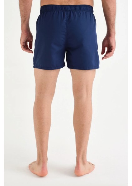 Erkek Lacivert Deniz Şortu Fermuarlı Cepli 12018 modelleri
