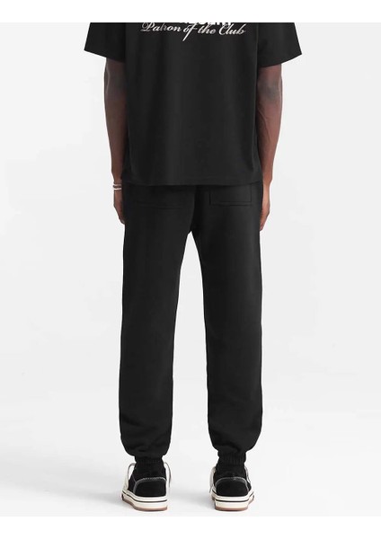 Patron Of The Club Siyah Sweatpant - %100 Pamuklu, Esnek Bel ve Kollar modelleri