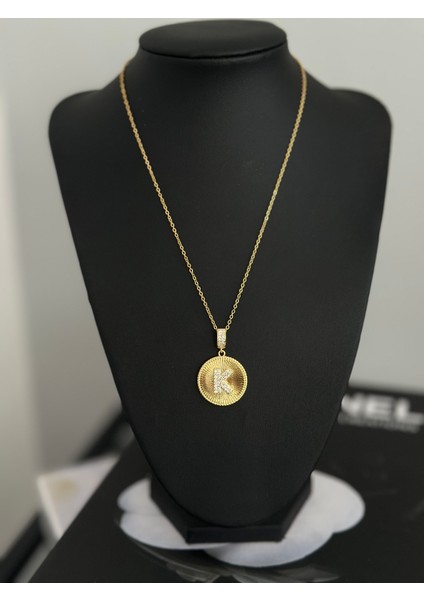 Taşlı Harf Kolye modelleri