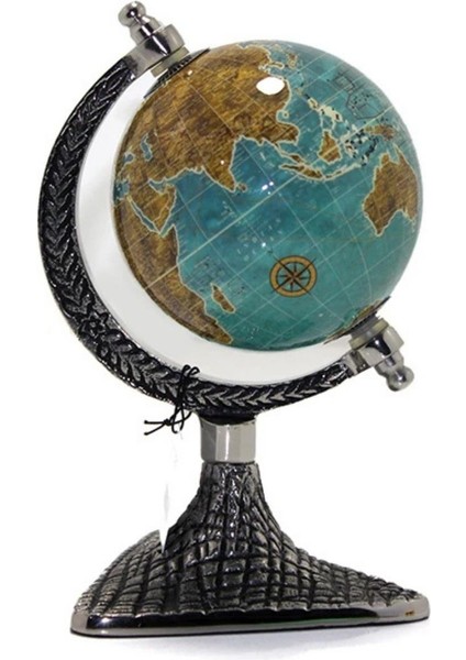 Dünya Küre Stantlı Dekoratif Döner World Globe SL911-F 24CM fırsatları