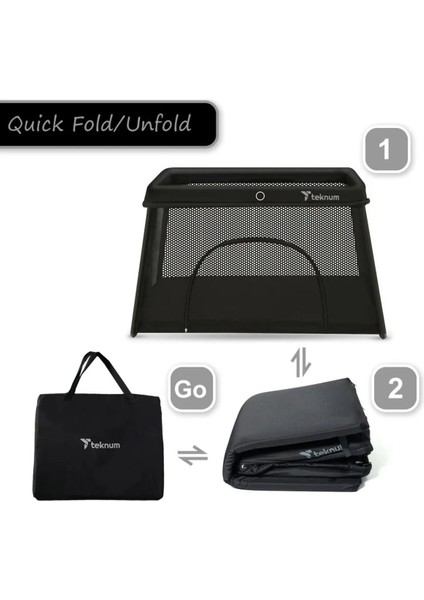 Taşınabilir Hızlı Katlanır Oyun Parkı & Beşik modelleri