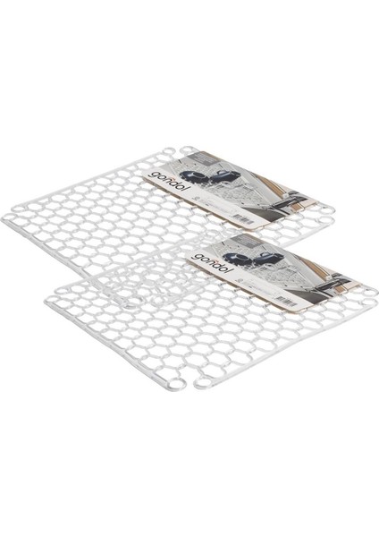 2 Adet Şeffaf Silikon Lavabo Buzluk Halısı Kurutma Matı M-111 indirimleri