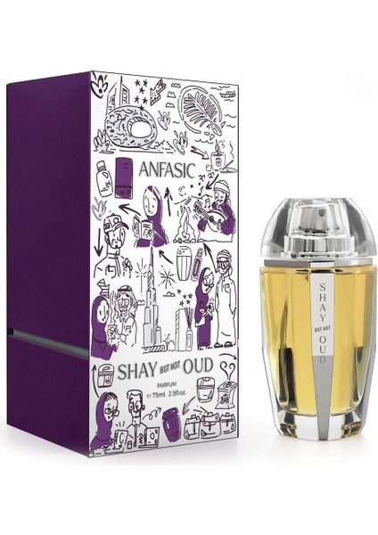 Shay But Not Oud Parfüm 75ML Yabani Fesleğen, Krem, Tütün ve Sedir Notalı Emarati Koku fiyatları