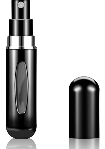 Doldurulabilir Mini Parfüm Şişesi 5 ml - Cep Parfüm Şişesi Siyah Renk 1 Adet M-230 fiyatları