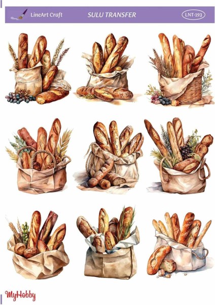 Lineart Sulu Transfer LNT193 25X35CM