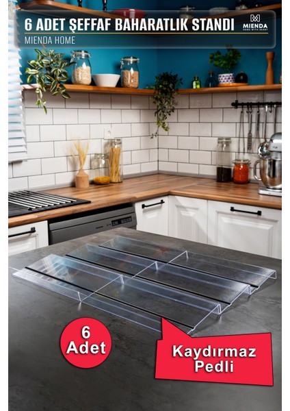 36'lı Şeffaf Pleksi Standlı Cam Baharatlık Seti Kapaklı Etiketli Baharatlık Takımı MH02GLD36 indirimleri